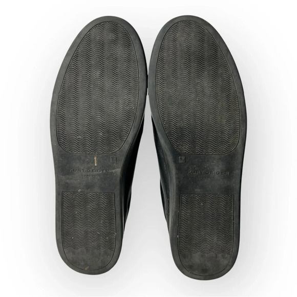 Kurt Geiger Lane Black Leather Sneaker 44 - Picture 7 of 9